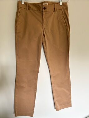 J. Crew Frankie Khaki Pants - Like New